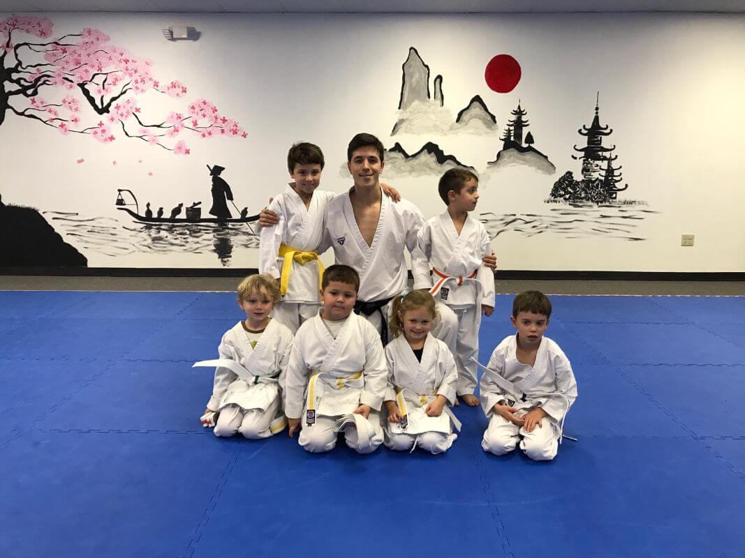 Karate classes for babies and kids from all ages at Kazoku Karate Greenville, South Carolina - Private martial arts lessons with sensei Alejandro Rodríguez in South Carolina